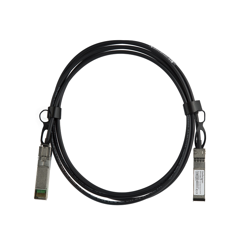 StarTech SFPH10GBCU25 10GbE SFP+ Copper DAC 10Gbps Low Power Passive Mini GBIC/Transceiver